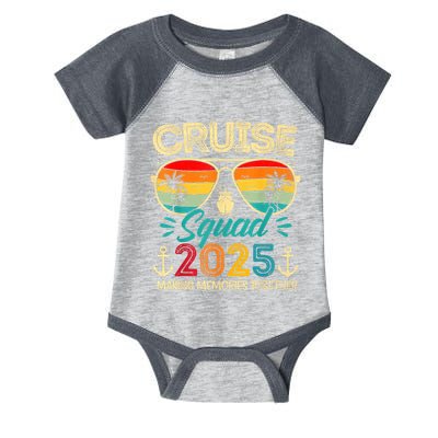 Cruise Squad 2025 Family Group Matching Summer Vacation Infant Baby Jersey Bodysuit