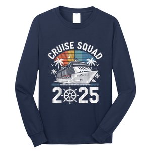 Cruise Squad 2025 Family Vacation Matching Cruiser Long Sleeve Shirt