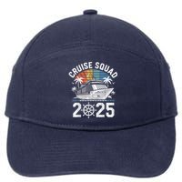 Cruise Squad 2025 Family Vacation Matching Cruiser 7-Panel Snapback Hat