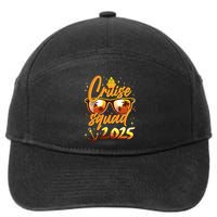 Cruise Squad 2025 Family Friends Vacation 7-Panel Snapback Hat
