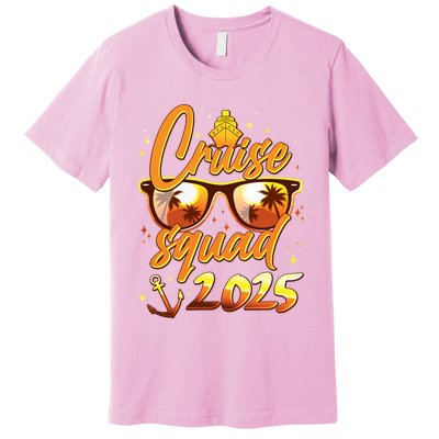 Cruise Squad 2025 Family Friends Vacation Premium T-Shirt
