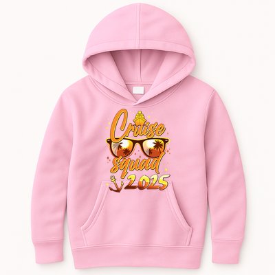 Cruise Squad 2025 Family Friends Vacation Kids Hoodie