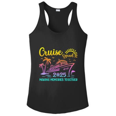 Cruise Squad 2025 Family Friends Vacation Matching Group Ladies PosiCharge Competitor Racerback Tank