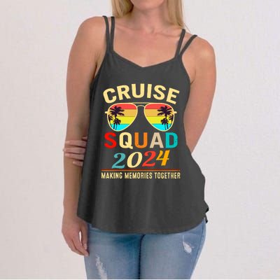 Cruise Squad 2024 Making Memories Together Summer Vacation Women's Strappy Tank