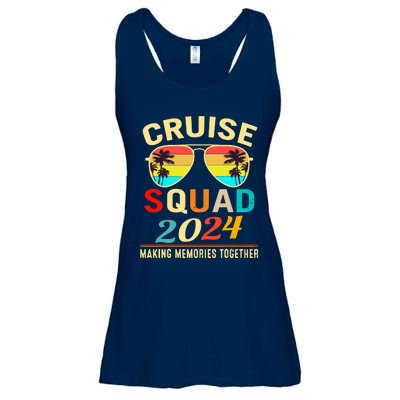 Cruise Squad 2024 Making Memories Together Summer Vacation Ladies Essential Flowy Tank