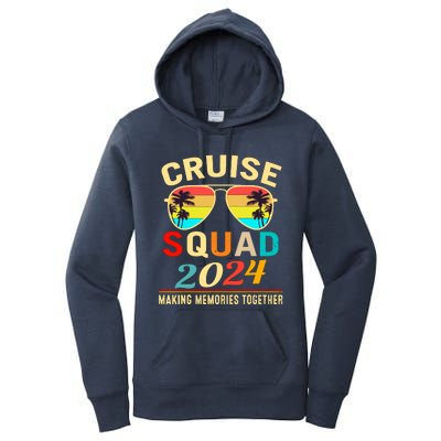 Cruise Squad 2024 Making Memories Together Summer Vacation Women's Pullover Hoodie