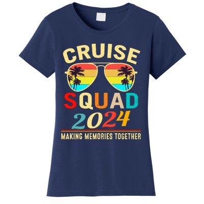 Cruise Squad 2024 Making Memories Together Summer Vacation Women's T-Shirt