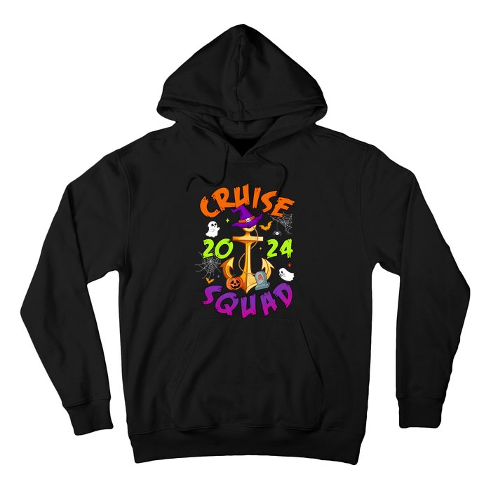 Cruise Squad 2024 Halloween Matching Team Funny Witch Hoodie