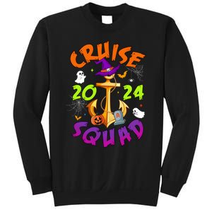 Cruise Squad 2024 Halloween Matching Team Funny Witch Sweatshirt