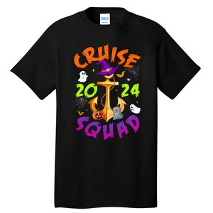 Cruise Squad 2024 Halloween Matching Team Funny Witch Tall T-Shirt