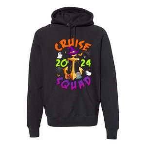 Cruise Squad 2024 Halloween Matching Team Funny Witch Premium Hoodie