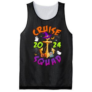 Cruise Squad 2024 Halloween Matching Team Funny Witch Mesh Reversible Basketball Jersey Tank