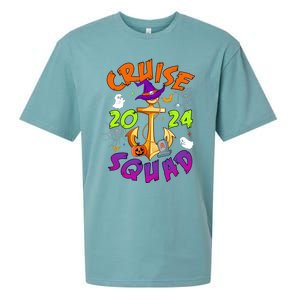 Cruise Squad 2024 Halloween Matching Team Funny Witch Sueded Cloud Jersey T-Shirt