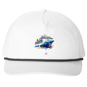 Cruise Squad 2024 Matching Family Cruise Trip Snapback Five-Panel Rope Hat