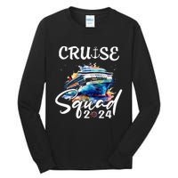 Cruise Squad 2024 Matching Family Cruise Trip Tall Long Sleeve T-Shirt