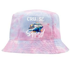 Cruise Squad 2024 Matching Family Cruise Trip Tie-Dyed Bucket Hat