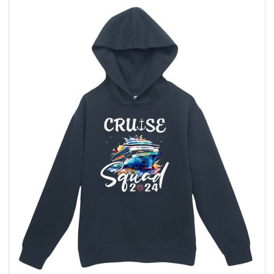 Cruise Squad 2024 Matching Family Cruise Trip Urban Pullover Hoodie