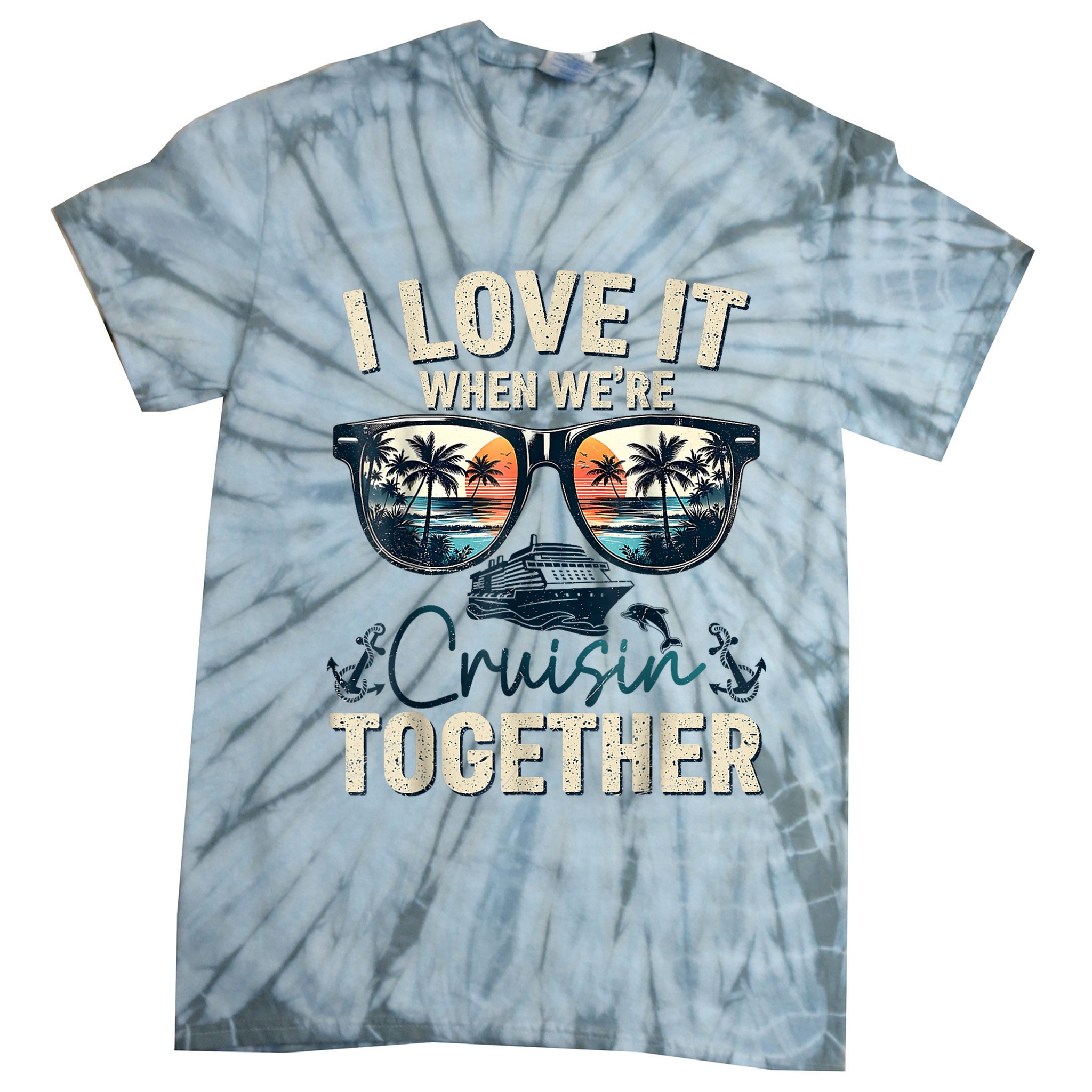 Cruise Squad 2025 Outfits Friends Family Couples Matching Tie-Dye T-Shirt