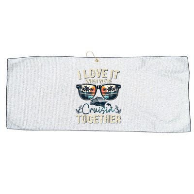 Cruise Squad 2025 Outfits Friends Family Couples Matching Large Microfiber Waffle Golf Towel