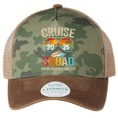 Cruise Squad 2025 Family Vacation Matching Group Summer Legacy Tie Dye Trucker Hat