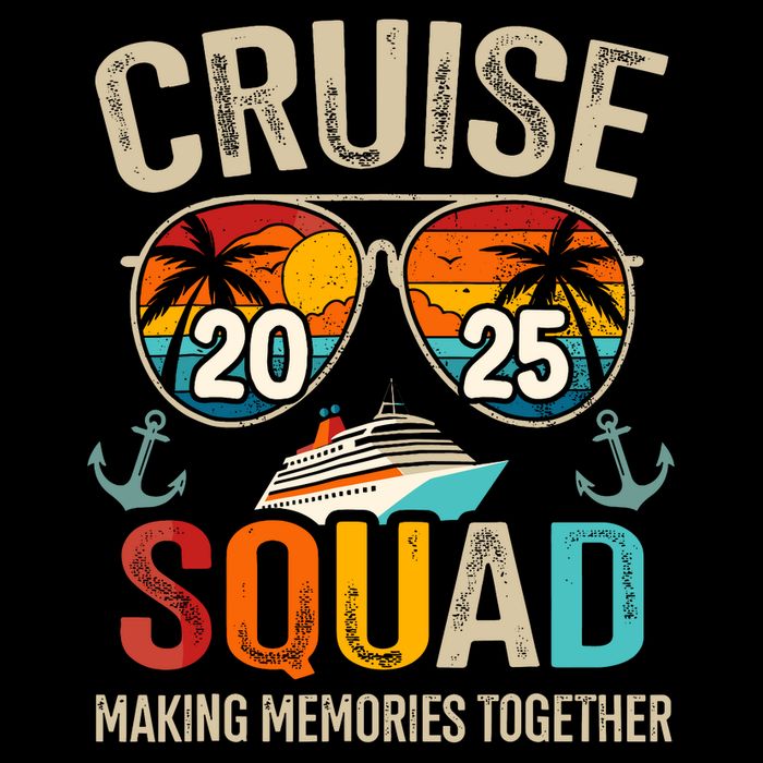 Cruise Squad 2025 Family Vacation Matching Group Summer Backpack