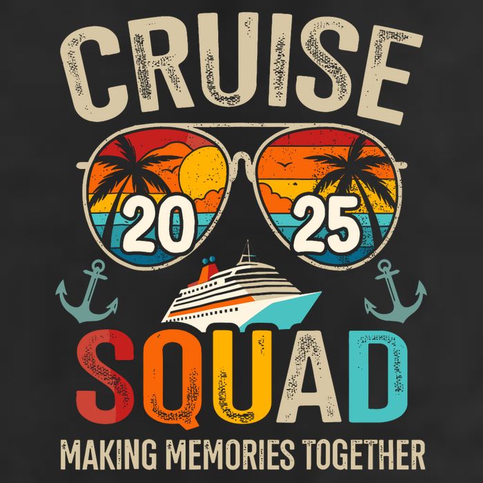 Cruise Squad 2025 Family Vacation Matching Group Summer Adult Drive Performance Visor