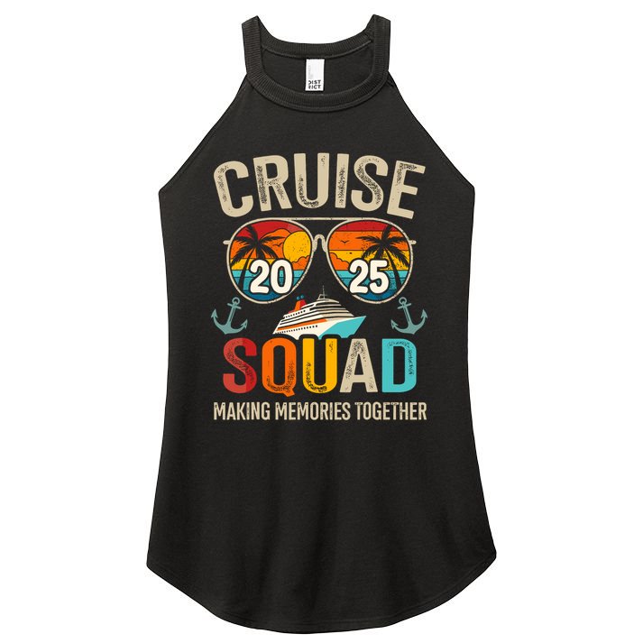 Cruise Squad 2025 Family Vacation Matching Group Summer Women's Perfect Tri Rocker Tank