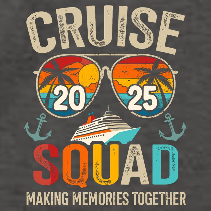 Cruise Squad 2025 Family Vacation Matching Group Summer Vector Backpack
