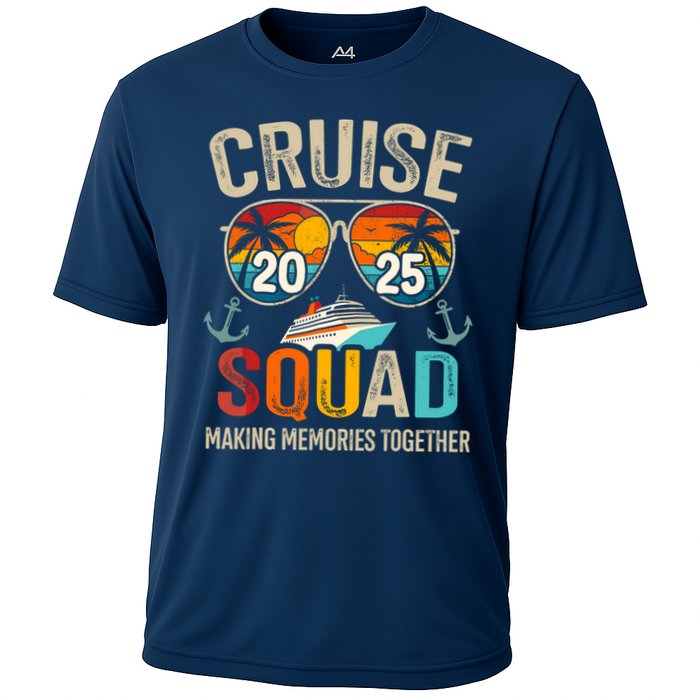 Cruise Squad 2025 Family Vacation Matching Group Summer Cooling Performance Crew T-Shirt
