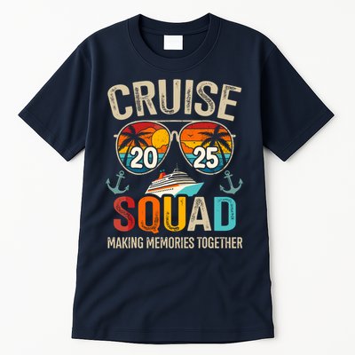 Cruise Squad 2025 Family Vacation Matching Group Summer Tall T-Shirt