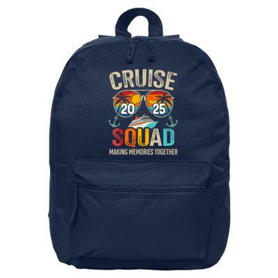 Cruise Squad 2025 Family Vacation Matching Group Summer 16 in Basic Backpack