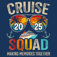 Cruise Squad 2025 Family Vacation Matching Group Summer 16 in Basic Backpack