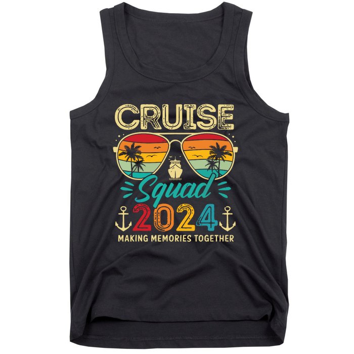 Cruise Squad 2024 Family Group Matching Summer Vacation Tank Top