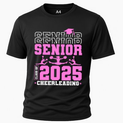 Cheer Senior 2025 Class Of 2025 Cheerleading Senior Funny Gift Performance Shirt