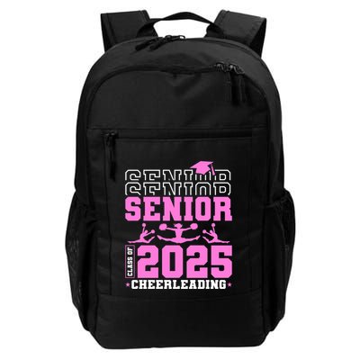 Cheer Senior 2025 Class Of 2025 Cheerleading Senior Funny Gift Backpack