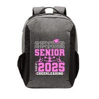 Cheer Senior 2025 Class Of 2025 Cheerleading Senior Funny Gift Vector Backpack