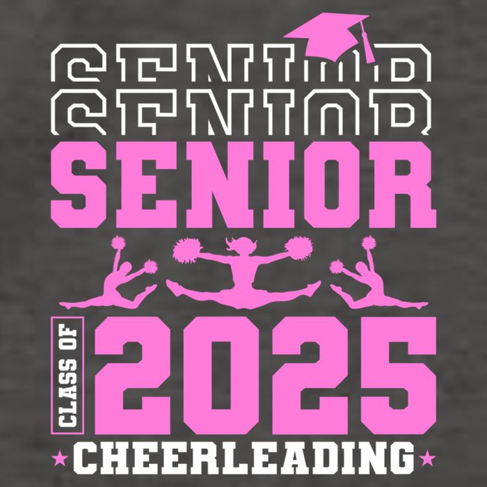 Cheer Senior 2025 Class Of 2025 Cheerleading Senior Funny Gift Vector Backpack
