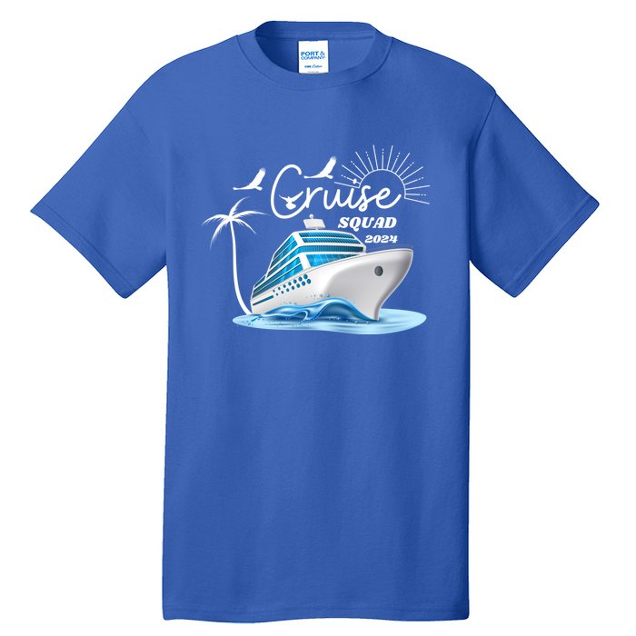 Cruise Squad 2024 Family Vacation Gift Tall T-Shirt