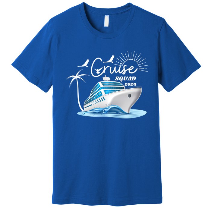 Cruise Squad 2024 Family Vacation Gift Premium T-Shirt