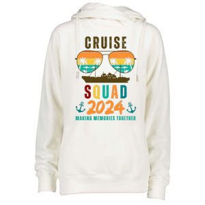 Cruise Squad 2024 Making Memories Together Womens Funnel Neck Pullover Hood