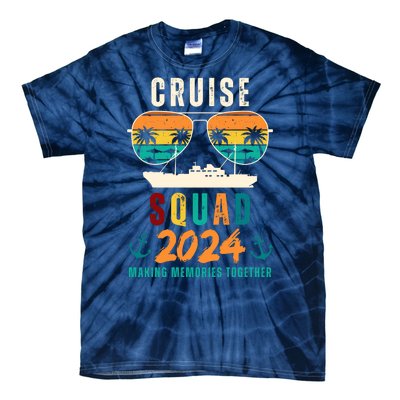 Cruise Squad 2024 Making Memories Together Tie-Dye T-Shirt