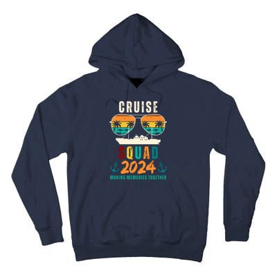 Cruise Squad 2024 Making Memories Together Tall Hoodie