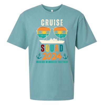 Cruise Squad 2024 Making Memories Together Sueded Cloud Jersey T-Shirt