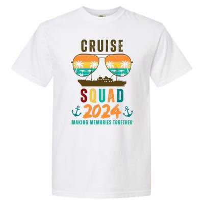 Cruise Squad 2024 Making Memories Together Garment-Dyed Heavyweight T-Shirt