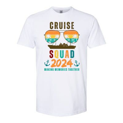 Cruise Squad 2024 Making Memories Together Softstyle CVC T-Shirt