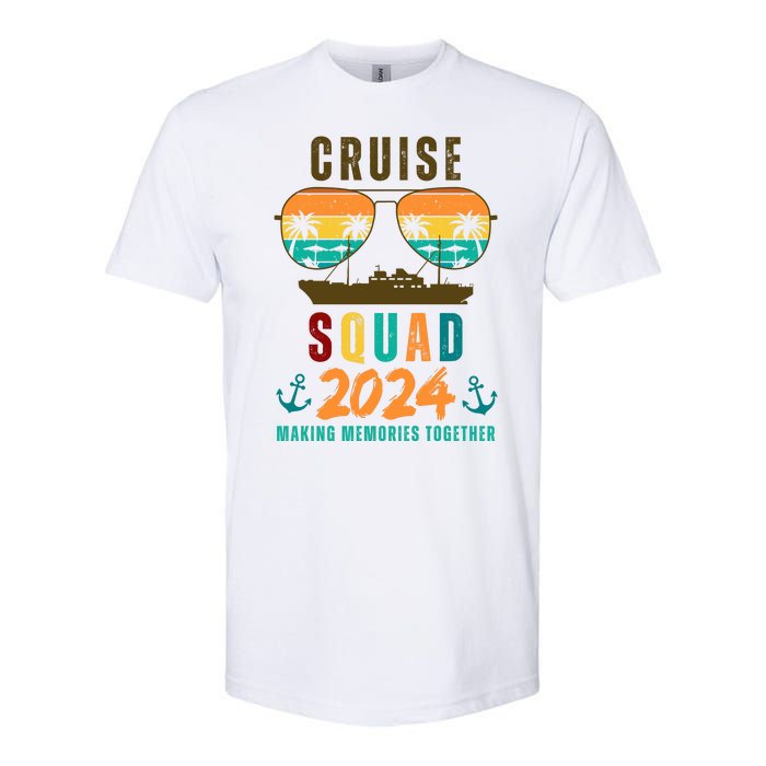 Cruise Squad 2024 Making Memories Together Softstyle CVC T-Shirt