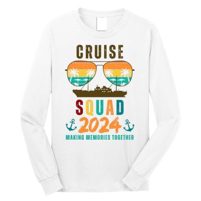 Cruise Squad 2024 Making Memories Together Long Sleeve Shirt