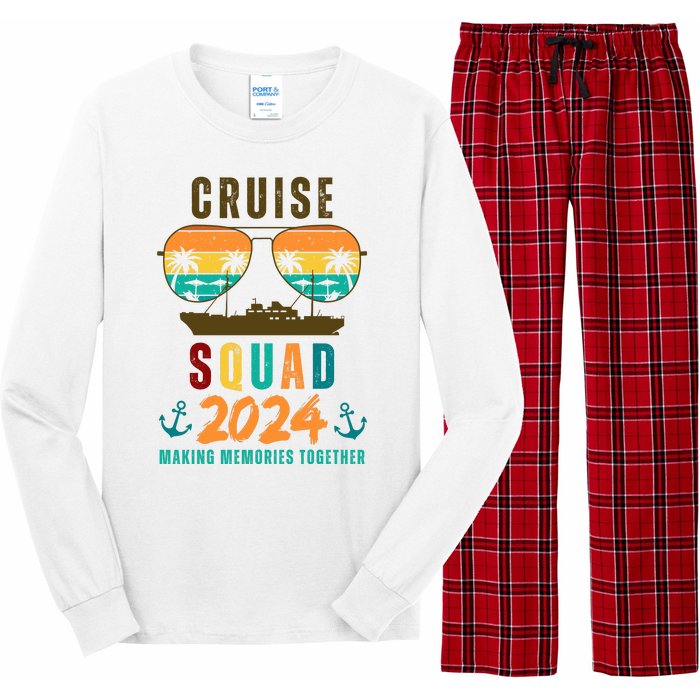 Cruise Squad 2024 Making Memories Together Long Sleeve Pajama Set