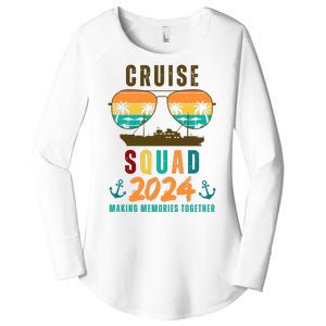 Cruise Squad 2024 Making Memories Together Women's Perfect Tri Tunic Long Sleeve Shirt