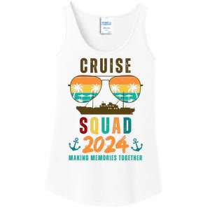 Cruise Squad 2024 Making Memories Together Ladies Essential Tank